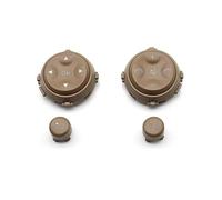 Volante Coche Interruptor Para Benz W221 W216 S lass S300 S350 S400 S600 Interruptor De Control Volante Multifunción Teclas Botón(marrón)