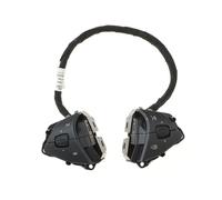 Volante Coche Interruptor Para Tesla Para Modelo SX 2016 2017 2018 2019 2020 101324200 Botón De Control Comando Voz Del Volante(A Pair(With Line))