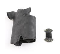 Volante Coche para Laguna 2 para Vel para Satis para Espace para Trafic 2001-2014 Protector Volante Coche(Black Thread)
