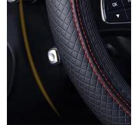 Volante Coche para N&issan para Maxima para Murano para Almera Funda Protectora Cuero Volante Coche Antideslizante(1 Pieza Beige)