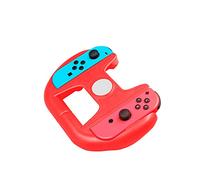 Volante compatible con Nintendo Switch JoyCon, apto para Mario Kart Live: Home Circuit Game & Luigi Set Edition (rojo)