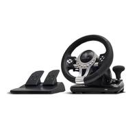 SPIRIT OF GAMER - RACE WHEEL PRO 2 - Volante De Juego Con Pedales, Palanca De Cambios - Rotación Del Volante - Soporte De Montaje - Motor De Vibración Dual - PS4 / XBOX ONE/PC/SWITCH
