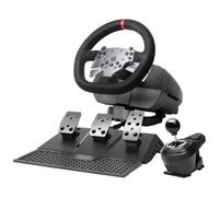Mars Gaming MWH-RSX Volante Simracing Force Feedback Motor Dual Set 3 Pedales Palanca de Cambios
