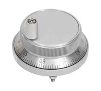 Volante de 60 mm de diseño eficiente para máquinas CNC que ofrece flexibilidad y fiabilidad en uso (60 mm y 4 pines)