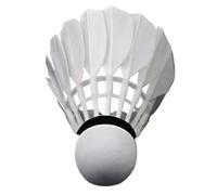 Volante de bádminton de Pluma de Ganso Duradero y Resistente al Viento for Entrenamiento y torneos.(Basic,6pcs)