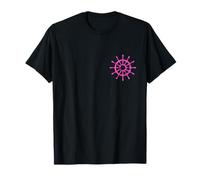 Volante de barco de vela estilo vintage divertido retro tripulación Camiseta