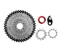 Volante de Bicicleta, Peso Ligero 10 Velocidades 11-42T Cassette de Bicicleta Piñón Accesorio de Bicicleta