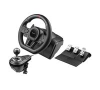 Volante de carrera y pedales sensibles, caja de cambio para PC PS3 PS4 Xbox