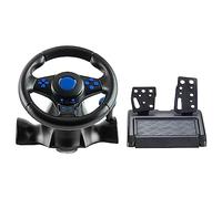 Volante de carreras con control de doble embrague con controlador de vibración manual para Switch One/360/PS4/PS2/PS3/PC
