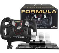 FRTEC - Volante de Carreras con pedales FORMULA WHEEL Compatible con Playstation 4, Series X, Xbox One, Playstation 3, Switch y PC