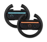 Volante de carreras Konix 61889000118 para Nintendo Switch 2 negro pack 2 piezas