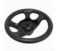 Volante de carrito de golf de 12.5 pulgadas diseñado para modelos EZGO en forma de D para mejorar el espacio para las piernas y el control