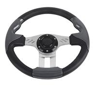 Volante de Coche de Club, Estilo de Fibra de Carbono, Volante de Repuesto, Agarre ergonómico de Lujo para carros, Compatible con EZGO TXT RXV Club Car DS Precedent G8 G9 G11 G14