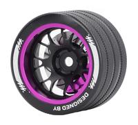 Volante de Control Remoto Ligero de Aleación de Aluminio Resistente Al Impacto con Freno de Disco Simulado, Compatible con la Serie SANWA MT41 MT51 M12 M17, Serie FUTABA 4PX 7PX