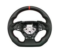 Volante de cuero liso negro Compatible con Chevrolet Camaro 2016-2023 C7 Ss 2014-2019 accesorios for volante de coche