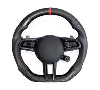 Volante de fibra de carbono compatible con Porsche Cayenne, Macan, Panamera, Taycan 718, Cayman 991, 992, 911, 970, 997, 958, Carrera GT2, GT3, GT4 RS.(Style E)