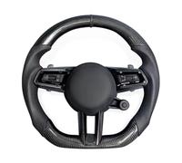 Volante de fibra de carbono compatible con Porsche Cayenne, Macan, Panamera, Taycan 718, Cayman 991, 992, 911, 970, 997, 958, Carrera GT2, GT3, GT4 RS.(Style F)