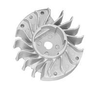 Volante de inercia de motosierra de aleación de aluminio, tratamiento térmico de enfriamiento de alta temperatura, pieza de repuesto duradera para motosierras forestales, adecuado para