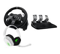 Volante de Juego Logitech G920 Driving Force Racing Wheel + Auriculares Astro A10 Blanco