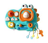 Volante De Juguete - Función Del Conductor, Juguete De Coche Interactivo | Simulador De Conducción Para Niños, Volante De Juego De Rol, Pretendiente Juego De Vehículo, Juguete Educativo Del Coche