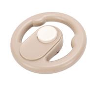 Volante de Juguete Seguro y Resistente para Bebés, Juego Interactivo de Conducción, Ideal para Educación Temprana de 1 a 3 Años (Color café)