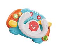 Volante de juguete,Volante de juguete, haciendo que parezca conducir un juguete de volante para ellos, juguetes educativos de aprendizaje temprano con sonido y luz, Juguetes Motores finos y