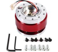 Volante De Liberación Rápida, 6 Agujeros Ejes De Volante Adaptador De Cubo De Liberación Rápida Universal Para Volante, Universal Adaptador De Placa De Conversión De Volante Para Volante De 6 Tornillo