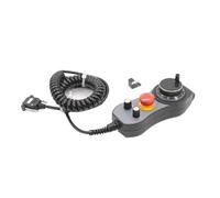 Volante de mano 6 ejes CNC MPG colgante volante 100 pulsos 5v y enrutador de parada de emergencia 1 Uds(Plug For DDCSV31,4 Axis)