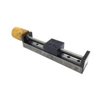 Volante de mano tipo T, mesa deslizante, 50~300mm, Mini módulo lineal Manual, escala de paso de 1-12mm, carril de línea de volante for impresora 3D CNC(250mm Stroke,12mm Pitch)
