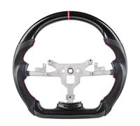 volante del coche Compatible Con Chevrolet Para Corvette C6 Z06 ZR1 2006 2007 2008 2009 2010 2011 Volante De Fibra De Carbono Volante Deportivo De Carreras(Red)