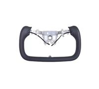 volante del coche Compatible Con Tesla Para Modelo 3 Para Highland 2024-2025 Manija De Coche Con Accesorios De Montaje De Volante Con Calefacción(Black,350mm)