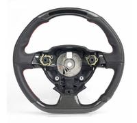 Volante deportes motor Compatible Con Ferrari Para 458 488 Para F12 LCD Fibra Carbono Suave PU Accesorios Coche Reemplazo Volante(Black)