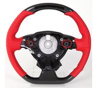 Volante deportes motor Compatible Con Ferrari Para 458 488 Para F12 LCD Fibra Carbono Suave PU Accesorios Coche Reemplazo Volante(WHITE)