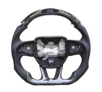 Volante deportivo coche Compatible Con Dodge Para Charger Para Durango 2015 2016 2017 2018 2019 2020 Volante Fibra Carbono Accesorios Térmicos Coche(Heated 4)