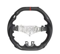 Volante deportivo coche Compatible Con Dodge Para RAM 1500 2500 3500 2012 2013 2014 2015 2016 2017 2018 Modificación Volante PU Perforado Fibra Carbono