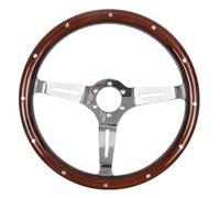 Volante Deportivo Universal De 380 Mm Y 15 Pulgadas con Bocina Extensión Palanca Cambios(SW-1011A)
