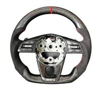 Volante Deriva Compatible Con Kia Para Forte Para Forte GT Para GT-Line Accesorios De Modificación Interior Para Volante De Coche De Fibra De Carbono(Style 3)