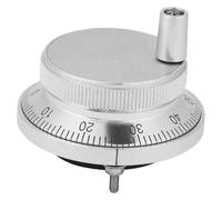 Volante electrónico de 5 V y 60 mm de diámetro con 4 terminales y generador de pulsos manual con mango.(60mm 4Pin 24V 100PPR)