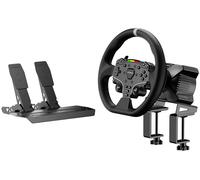 MOZA Paquete Racing R3 - Configuración compacta de simulador de carreras con distancia entre ejes y pedales de alta precisión - Ideal para principiantes e intermedios Sim Racers