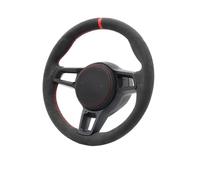 Volante estilo cambio de marchas manual Alcantra compatible con Porsche Macan Compatible con PANAMERA Taycan Cayenne Cayman 718 991 992 911 OEM cualquier color(Full set Assembly)