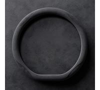 Volante Funda Adecuada Todas Las Estaciones con Cuero Texturizado Antideslizante Duradera Y Que Brinda Sensación Auto Cubierta(Negro,D)