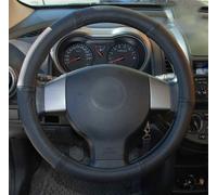 Volante Funda Cubierta Protección Funda Protectora Ø 44-46CM Negro Cuero Natural