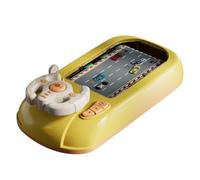 Volante interactivo para niños con simulación de juguete de conducción para educación y entretenimiento, promueve las habilidades motoras, sonidos realistas, luces brillantes, diseño robusto para