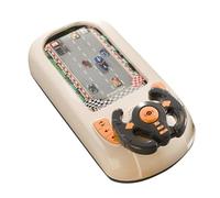 Volante interactivo para niños con simulación de juguete de conducción para educación y entretenimiento, promueve las habilidades motoras, sonidos realistas, luces brillantes, diseño robusto para