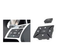 Volante Interruptor Control Interruptor De Control De La Cubierta Del Volante Del Coche, Botón Multifunción Para Benz CE GLK Clase W204 X204 W212 W218 W156 W246(A Dark Left)
