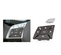 Volante Interruptor Control Interruptor De Control De La Cubierta Del Volante Del Coche, Botón Multifunción Para Benz CE GLK Clase W204 X204 W212 W218 W156 W246(B Moka Left)