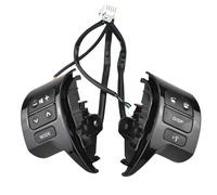 Volante Interruptor Control Para Toyota Para Corolla ZRE150L ZRE151L ZRE152L 2007 2008 2009 Interruptor De Botón De Control Del Volante 84250-02200 8425002200 84250-12020(Piano Black)