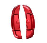 Volante levas cambio Compatible con Benz para Clase B W246 2012-2014 extensión de palanca de cambios para volante de coche(Red)