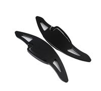 Volante levas cambio Compatible con RS3 RS4 2020-2023 Extensiones de palanca de cambios Palancas de cambios Volante Embellecedores de extensión de palanca de cambios(Black)