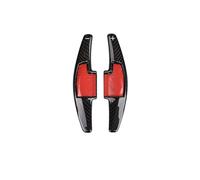 Volante Levas Cambio para Acura para Legend para Híbrido para MDX YD2 YD3 TSX CU2 RDX RLX TLX ILX 2012 2019 Volante Coche Paleta Palanca Cambios Fibra Carbono Levas En Volante(Black)